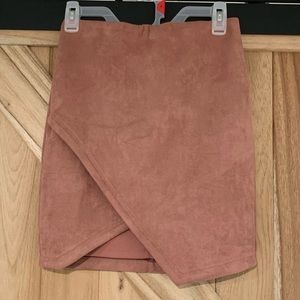 Women's Mini Skirt in Brown